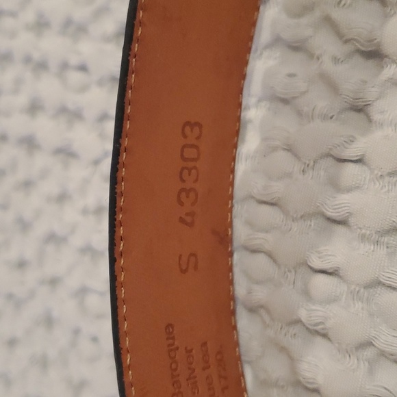 Vintage Brighton Museum Collection Black Leather Western Belt size Small - Picture 4 of 8